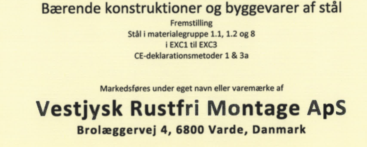 EN 1090 — Bygningsstål