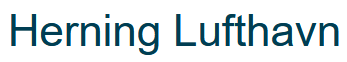 S/I HERNING LUFTHAVN Logo