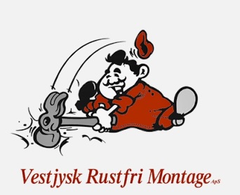 Vestjysk Rustfri Montage ApS Logo